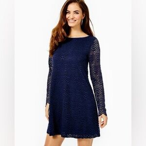 NEW Lily Pulitzer Ophelia scallop dress